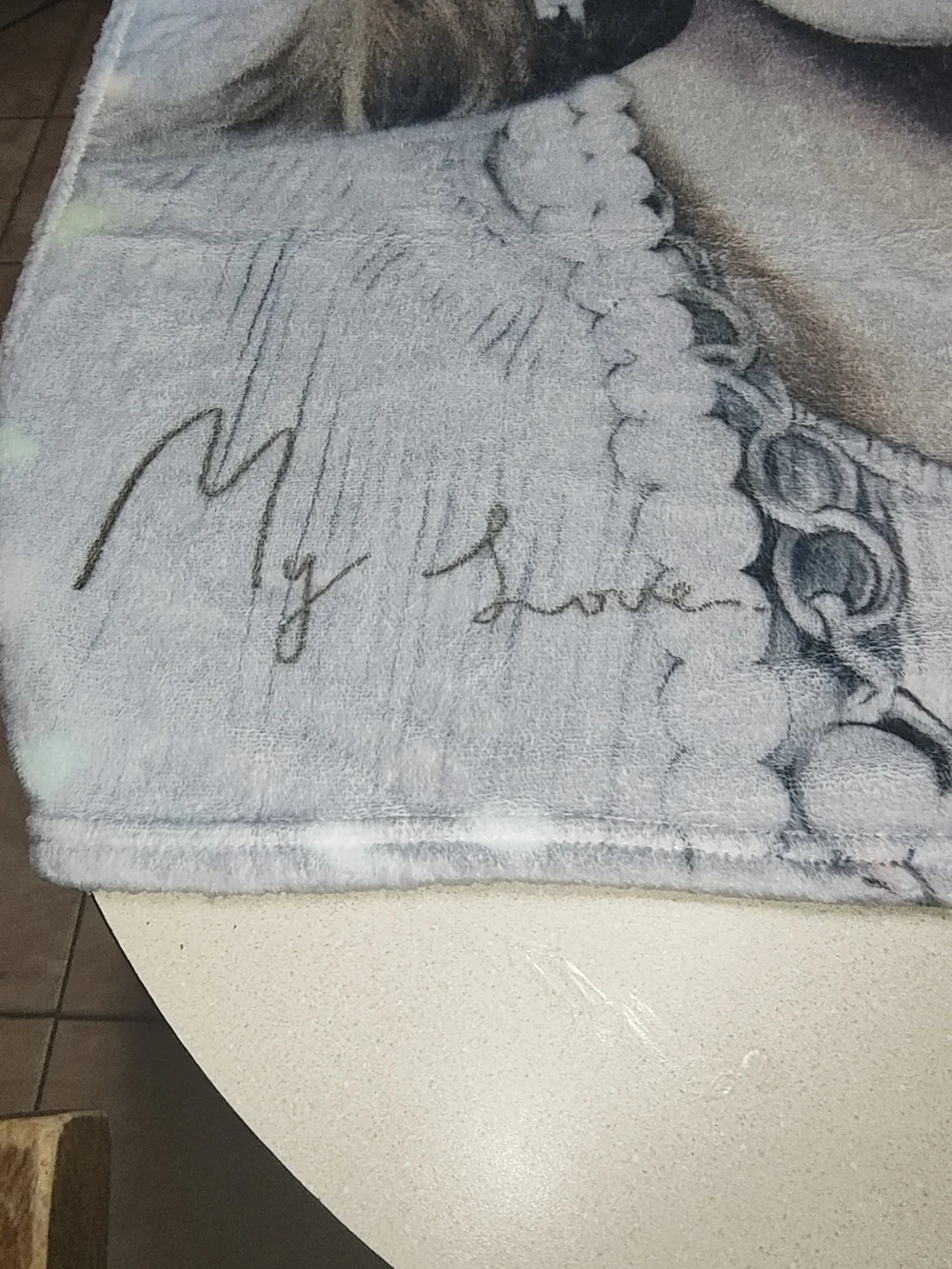Taylor Swift 'Folklore' Era Fleece Throw Blanket